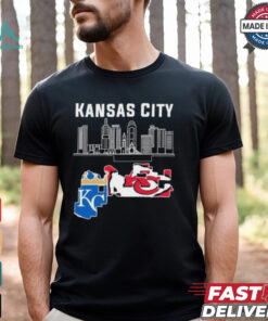 Missouri Skyline Kansas City Chiefs X Kansas City Royals Shirt