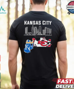 Missouri Skyline Kansas City Chiefs X Kansas City Royals Shirt