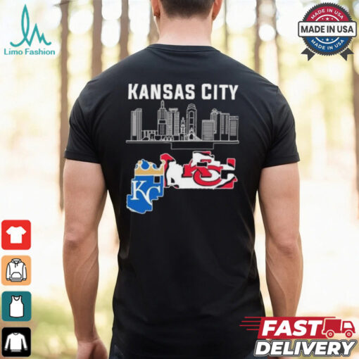 Missouri Skyline Kansas City Chiefs X Kansas City Royals Shirt