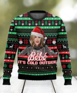 Moira Rose Bebe It Cold Outside Ugly Christmas Sweater