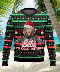 Moira Rose Bebe It Cold Outside Ugly Christmas Sweater