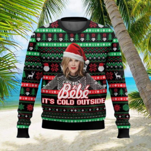 Moira Rose Bebe It Cold Outside Ugly Christmas Sweater