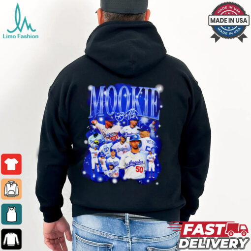 Mookie Betts Bootleg Los Angeles Dodgers baseball shirt