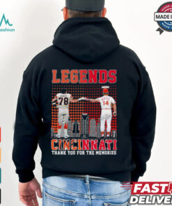 Munoz 78 X Rose 14 Signature Cincinnati Thank You For The Memories Shirt