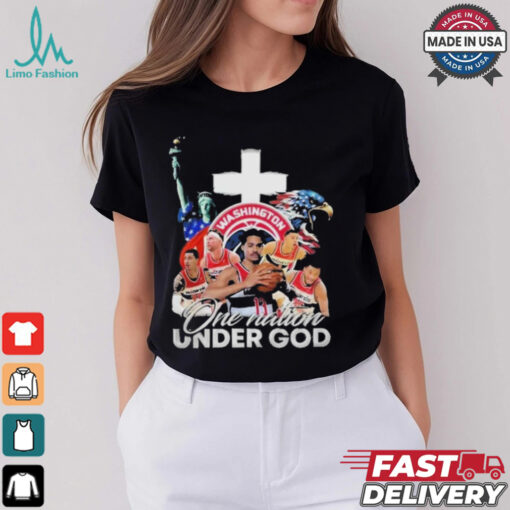 NBA Washington Wizards One Nation Under God Vintage 2024 Shirt