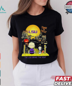 NCAA LSU Tigers Snoopy Bring The Heat 2024 T Shirt