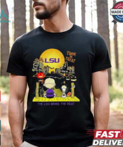 NCAA LSU Tigers Snoopy Bring The Heat 2024 T Shirt