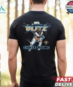 NFL Blitz New Orleans Saints Chase Young t shirt