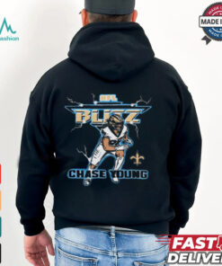 NFL Blitz New Orleans Saints Chase Young t shirt