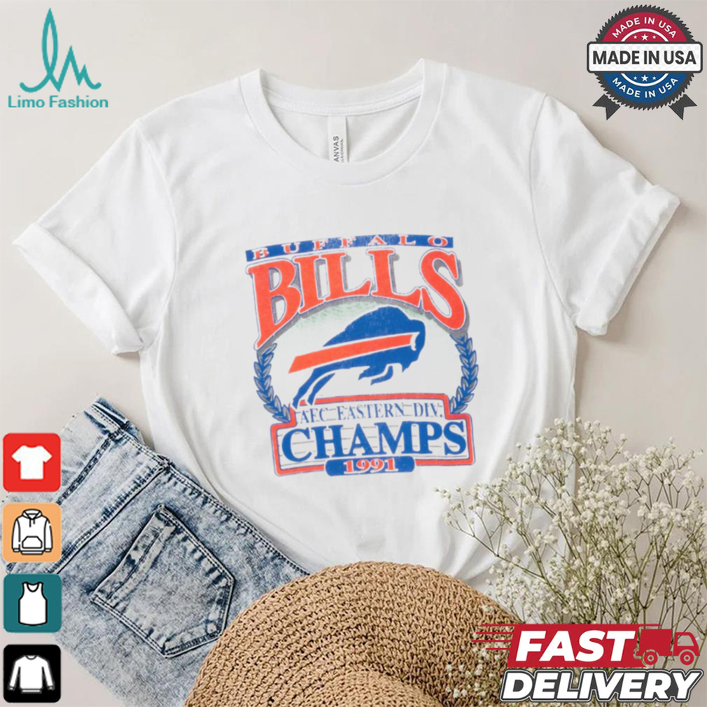 NFL Buffalo Bills AFC Champions 1991 T Shirt NFL Buffalo Bills AFC Champions 1991 T Shirt