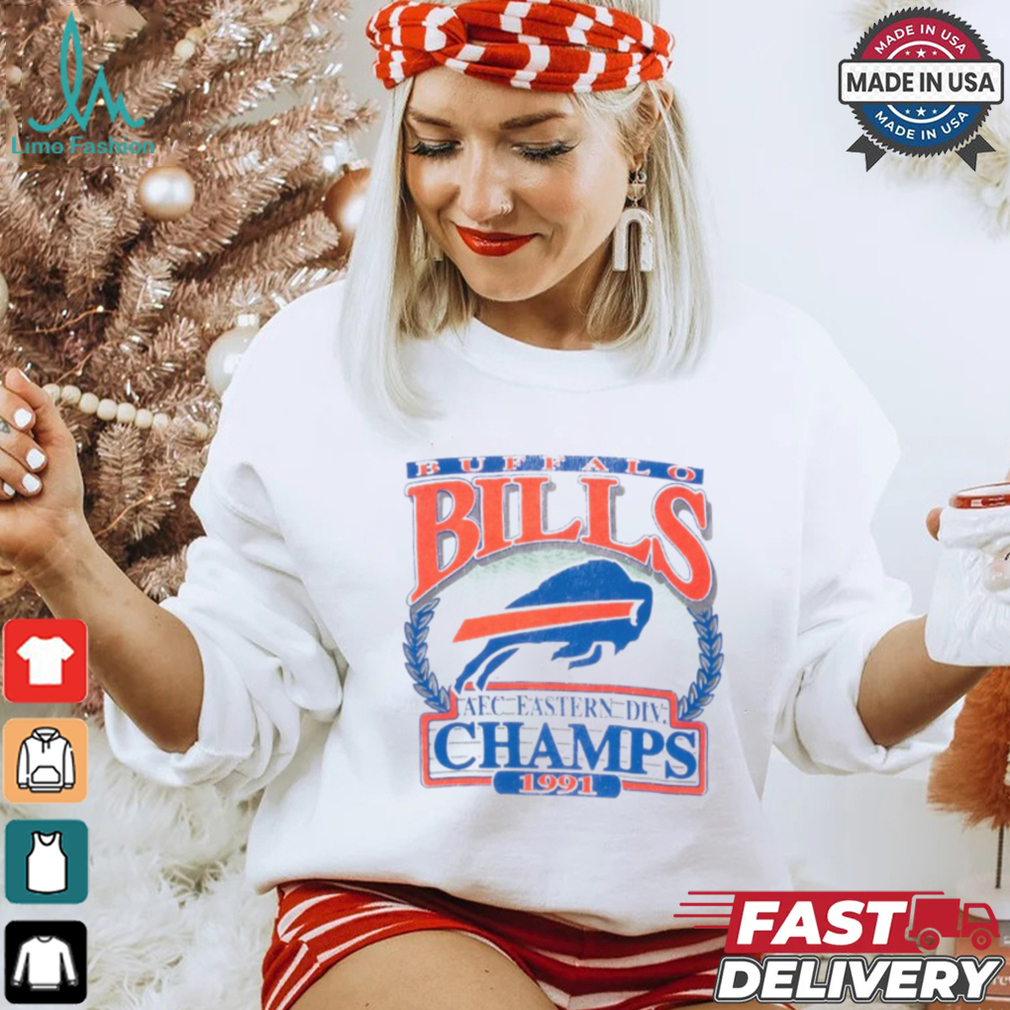 NFL Buffalo Bills AFC Champions 1991 T Shirt NFL Buffalo Bills AFC Champions 1991 T Shirt