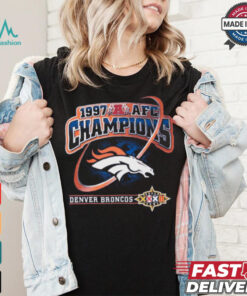 NFL Denver Broncos AFC Champions 1997 Tee Shirt
