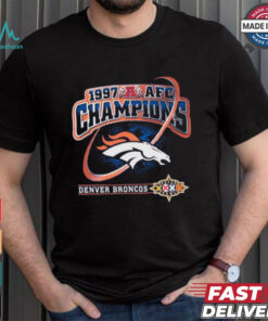 NFL Denver Broncos AFC Champions 1997 Tee Shirt