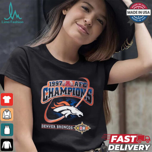 NFL Denver Broncos AFC Champions 1997 Tee Shirt