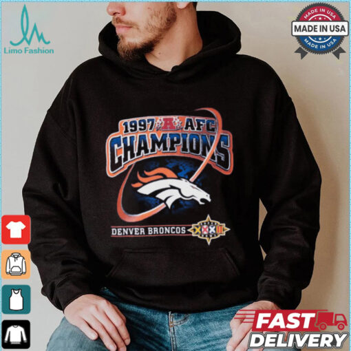 NFL Denver Broncos AFC Champions 1997 Tee Shirt