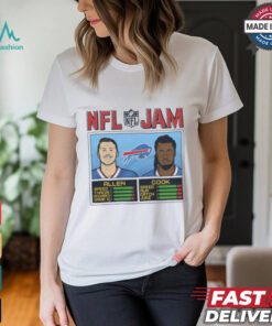 NFL Jam Buffalo Bills Allen And Cook t shirt