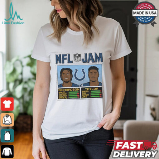 NFL Jam Indianapolis Colts Richardson And Taylor 2024 t shirt