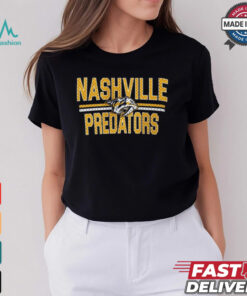 Nashville Predators Starter Mesh Look Team Name Logo Pullover  shirt