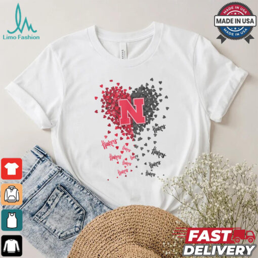 Nebraska Cornhuskers Heart Shirt