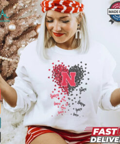 Nebraska Cornhuskers Heart Shirt