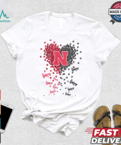 Nebraska Cornhuskers Heart Shirt