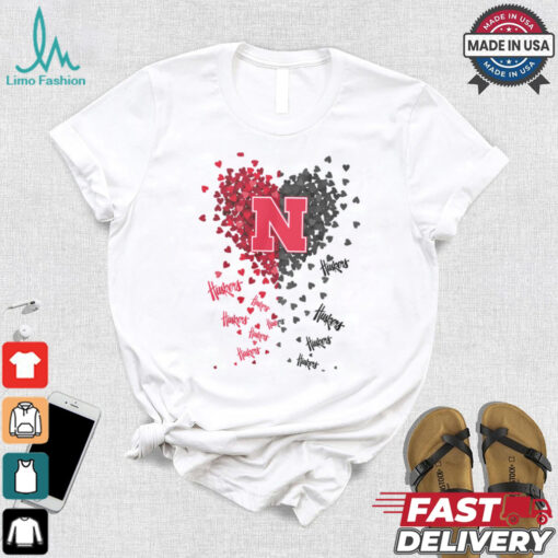 Nebraska Cornhuskers Heart Shirt