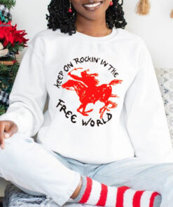 Neil Young Keep Rokin In The Free World T Shirt