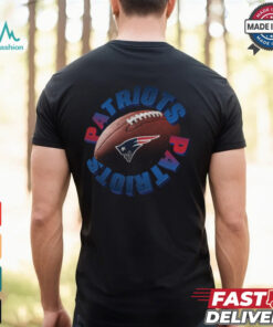 New England Patriots Spiral Heavyweight T Shirt