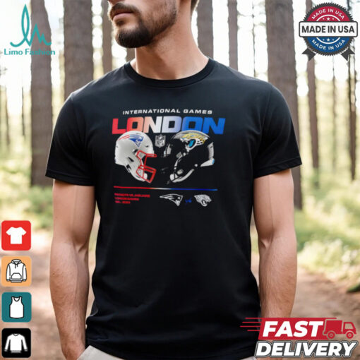 New England Patriots vs. Jacksonville Jaguars International Games London 2024 shirt