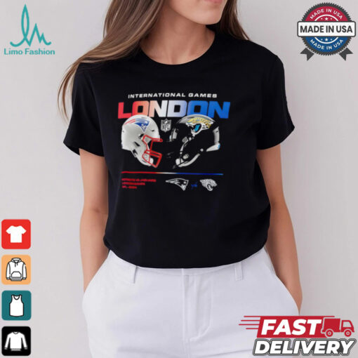 New England Patriots vs. Jacksonville Jaguars International Games London 2024 shirt