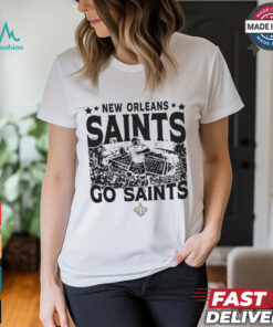 New Orleans Saints go Saints logo shirt