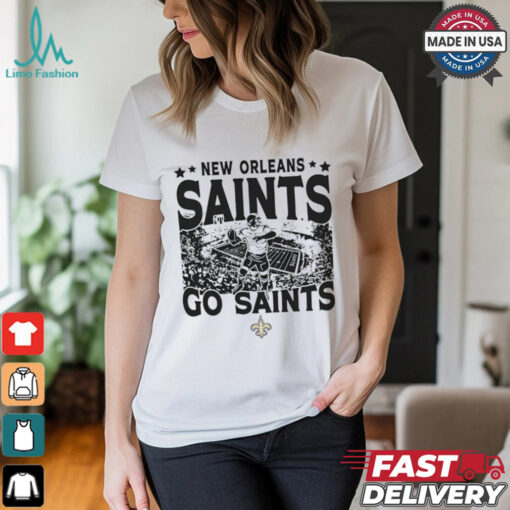 New Orleans Saints go Saints logo shirt