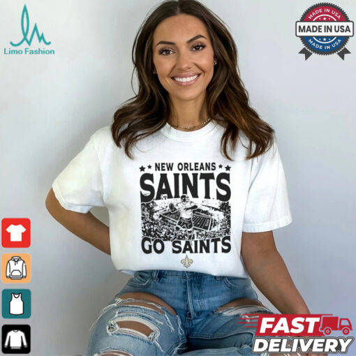 New Orleans Saints go Saints logo shirt