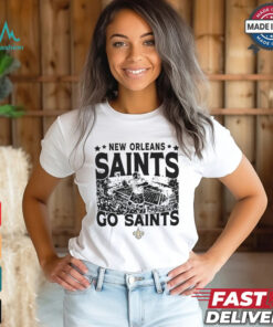 New Orleans Saints go Saints logo shirt