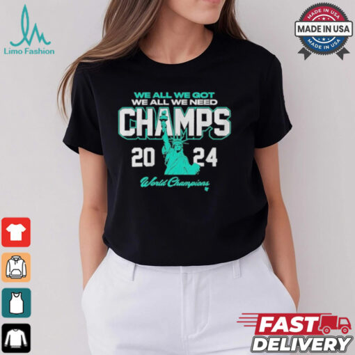 New York Basketball 2024 Champs Shirt