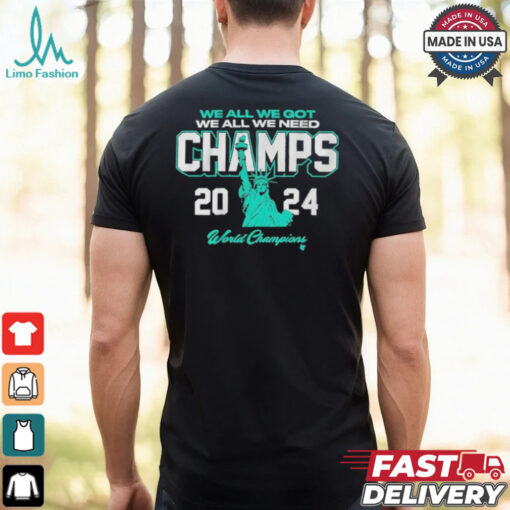 New York Basketball 2024 Champs Shirt