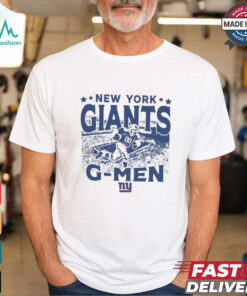 New York Giants Gameday D Men Vintage Stadium Shirt