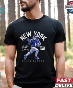 New York Giants Malik Nabers Stiff Arm T Shirt