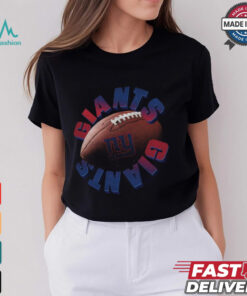 New York Giants Spiral Heavyweight T Shirt