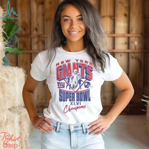 New York Giants Super Bowl Relaxed Graphic T Shirt