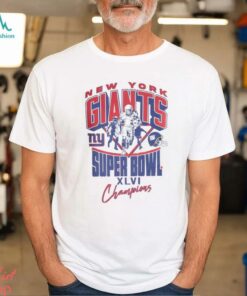 New York Giants Super Bowl Relaxed Graphic T Shirt