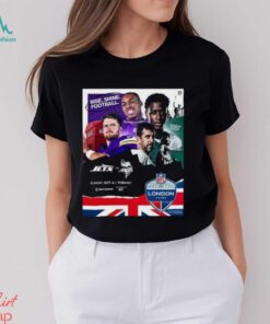 New York Jets Vs Minnesota Vikings 2024 NFL London Games Posters Shirt