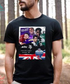 New York Jets Vs Minnesota Vikings 2024 NFL London Games Posters Shirt