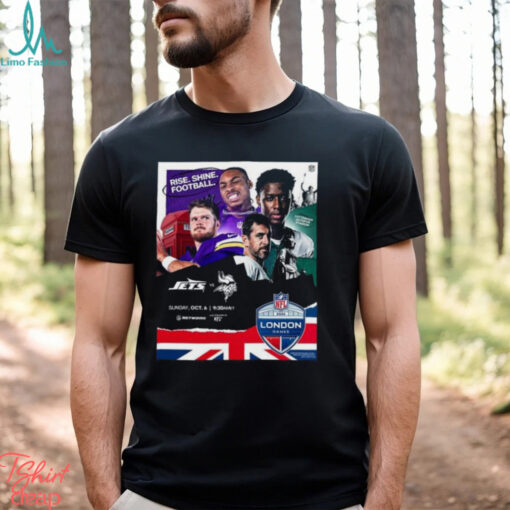 New York Jets Vs Minnesota Vikings 2024 NFL London Games Posters Shirt