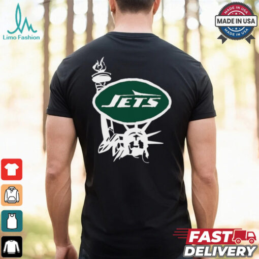 New York Jets x Aleali May Black T Shirts