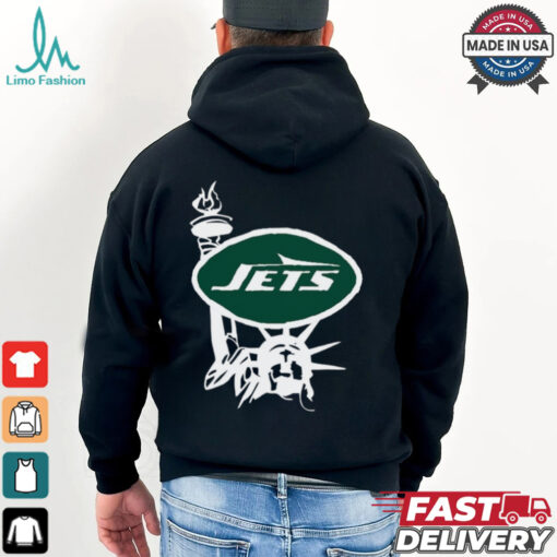 New York Jets x Aleali May Black T Shirts
