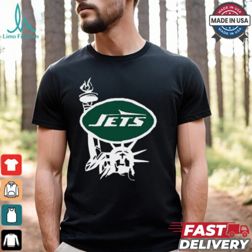 New York Jets x Aleali May Black T Shirts