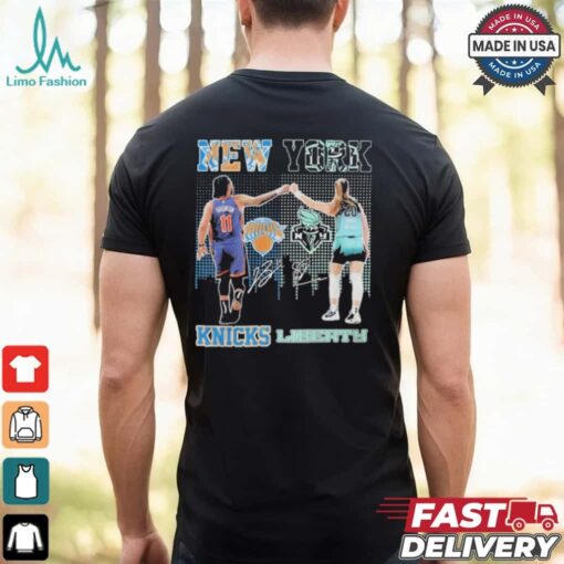 New York Knicks x New York Liberty Signature Shirt