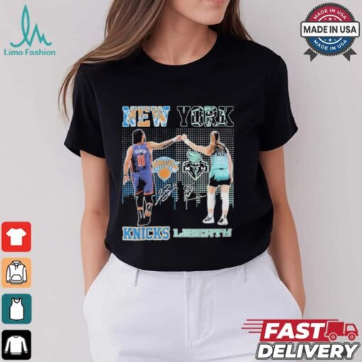 New York Knicks x New York Liberty Signature Shirt