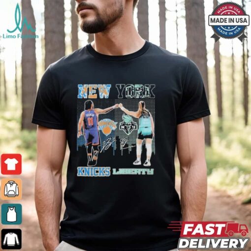 New York Knicks x New York Liberty Signature Shirt